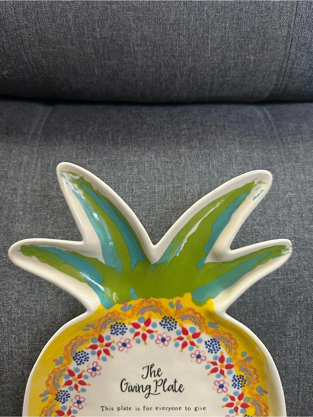 Natural Life The Giving Plate - Pineapple